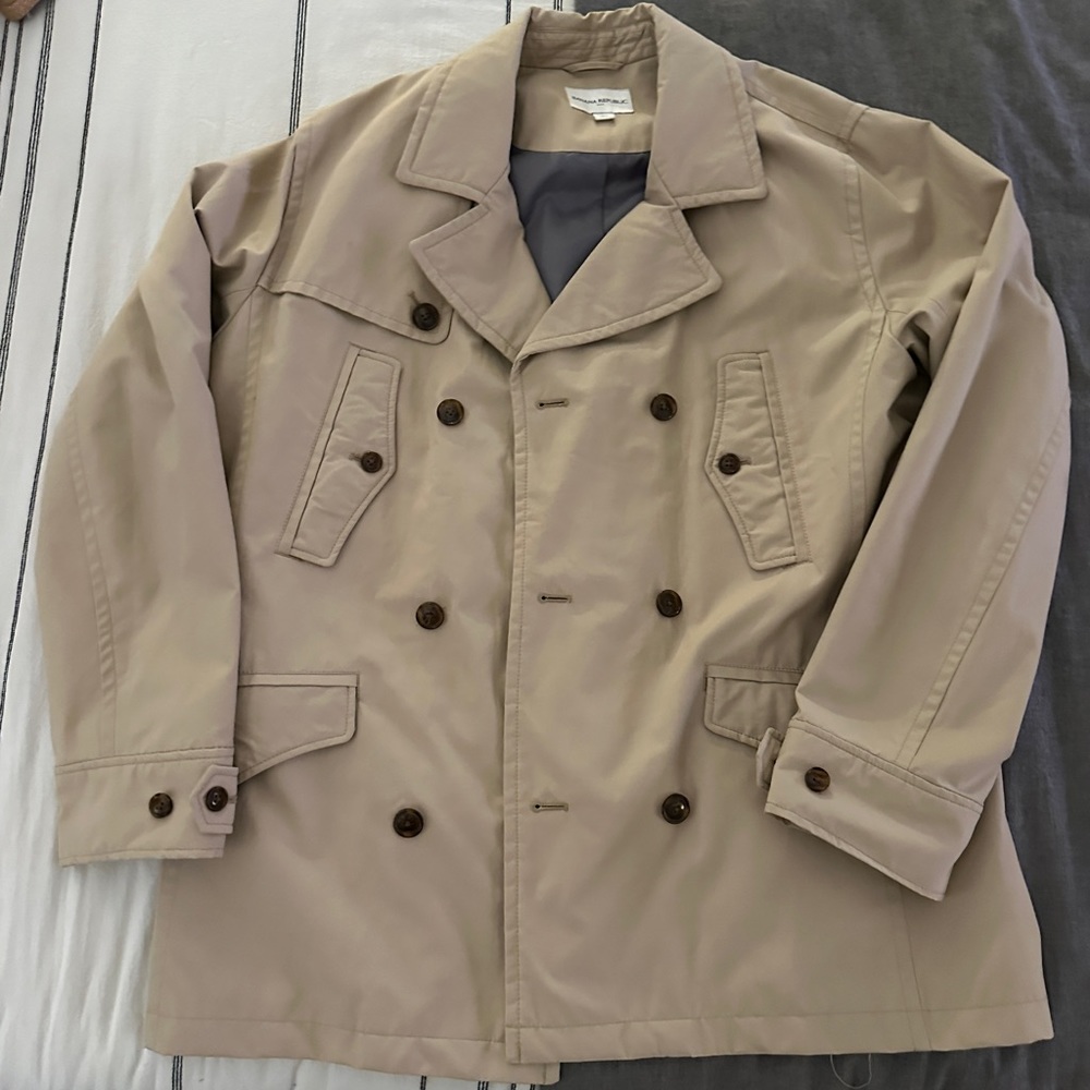 men’s XL banana republic coat